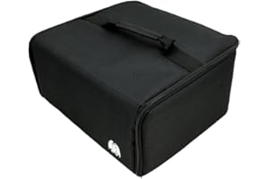 THE GRINNING GARGOYLE Grinning Gargouille – Étui de Rangement Miniature – 18 emplacements en Mousse et Grand Plateau en Mousse pour Crocheter et plumer – Étui de Transport Miniature avec poignée – Étui de Transport