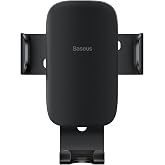 Baseus Metal Age II Gravity Ara&ccedil; Telefon Tutucusu, Havalandırma Izgarası i&ccedil;in Otomatik Kilitlemeli Metal Ara&ccedil; Telefon Sabitle