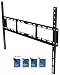Produktbild Flach an Der Wand TV Wandhalterung / Installationskit für 37 "bis 80" Fernseher (LED, OLED, LCD, Flachbildschirm) Mit 1.5M HDMI Kabel, 1.5M Cat5e RJ45 Ethernet Kabel, 1.5 Meter Antennenkabel & Bohrer / iCHOOSE
