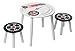 Kidsaw Speed Racer Table and 2 Stools for 18 Months (White)