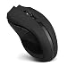 Produktbild samLIKE Kabellose Tragbare Maus 6 Tasten 2,4 GHz Optische Mäuse  USB-Empfänger für Laptop PC Computer Die Coolste Maus Dieses Jahr  ( Schwarz)