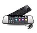 Produktbild Y&Jack 7-Zoll-Rearview Mirror Driving Recorder Hd Night Vision Full Touch Screen Front und Rear Double Recording Reversing Image mit wasserdichter Rückwärtskamera