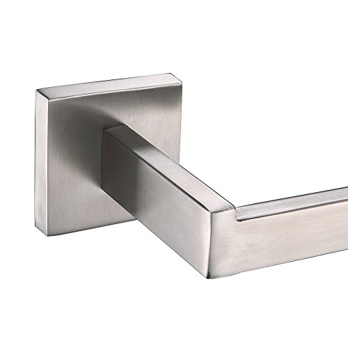 Weare Home Bohren Wandmontag Wandhalterung Silbern hochwertig 304 Edelstahl Gebürstet Handtuchhalter Handtuchring Modern Einfach Design Stil für Badezimmer Dusche - 3