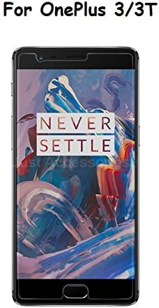 TheTransporterUK -Tempered Glass Screen Protector Cover for OnePlus 3 3t Crystal Clear, High-Response Touch, Ultra Slim, Anti-Scratch, Oleophobic Coating, Industry-High 9H Hardness