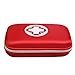 Produktbild Erste Hilfe Set,Lifesport Erste-Hilfe-Koffer First Aid Kit Notfalltasche Medizinisch Tasche Klein kompakt Perfekt Design für Haus Auto Camping Jagd Reisen Natur und Sport (Rot)