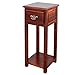 Produktbild G-HJLXYZWJHOME Telefon Tisch Beistelltisch Beistelltisch Mit Schublade Konsolentisch HolzstäNder 76 cm Hoch Flower Table Nachttisch