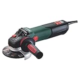 Nennaufnahmeleistung: 1.550 W Metabo 6.00572.00 Winkelschleifer WEV 15-125 Quick Inox, Schwarz, Grün, Grau, Rot