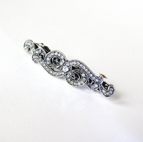 Haarspange, Vintage-Stil, 6,5 cm