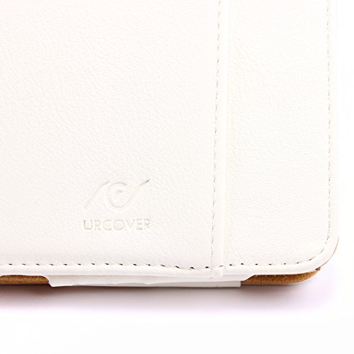 Original Urcover® Tasche Smart Cover iPad Air 2 ( 2014/2015 Version – 6.Generation) Schutz Hülle Case [Sleep / Wake Funktion] und inkl Displayschutzfolie & Zubehör | Weiss - 5