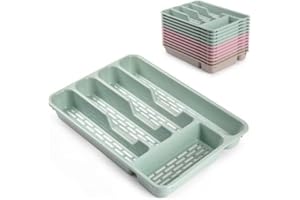 mille idee Portaposate Porta Posate da Cassetto Organizzatore Cassetto Cucina cm.33x24x4h