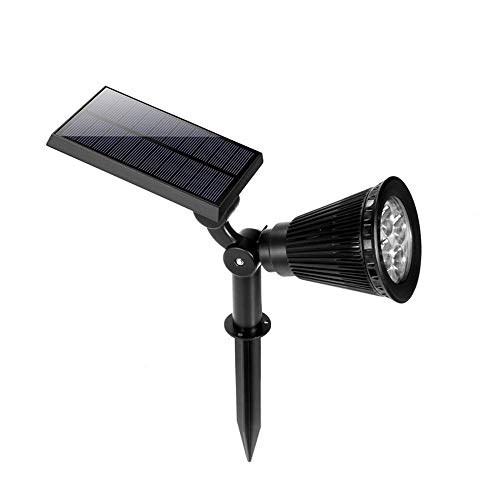 Preisvergleich Produktbild 4qehtreh Solarflutlichtfleck Rasen Lichter Im Freien Gartenbeleuchtung wasserdichte Stecker LED-Leuchten Außenwand Projektionswand (Color : D)