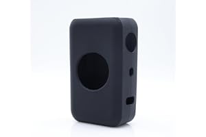 WratryParts Custodia in silicone compatibile con Vaporesso Gen Max Mod Kit | Protettiva, Custodia, Pelle Durevole, Custodia, Custodia, Copertura, Involucro, Gel, Scudo (nero)