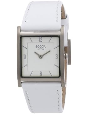 Boccia Damen-Armbanduhr Style Analog Quarz Leder 3210-01