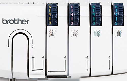 Brother 1334D 3/4-FadenOverlock-Maschine - 4
