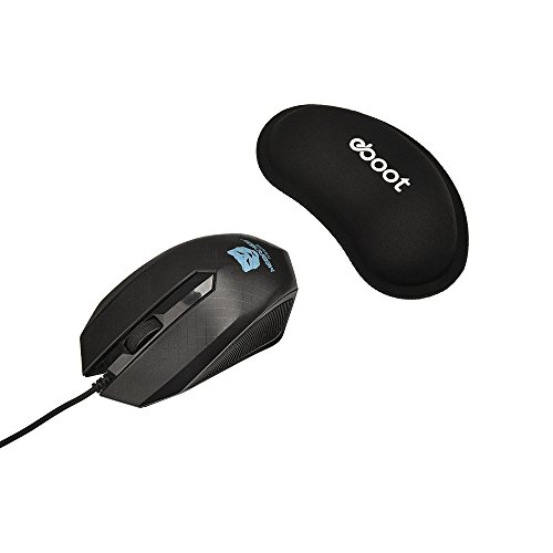 eBoot Tastatur Handgelenkauflage Pad und Maus Handgelenkauflage Unterstützung mit Memory Foam für Computer und Laptop - 4