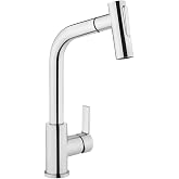 Artema Maestro A42146 Pull-Out Eviye Bataryası, 24 cm Y&uuml;kseklik, 6 L/dk Akış Hızı, Krom