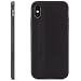 Produktbild iPaky Hülle iPhone X Silikon Case Cover [Ultra Hybrid] TPU Slim Silikonhülle Backcover Schale + Rahmen Handyhülle mit Extra Kantenschutz Schwarz-Grau