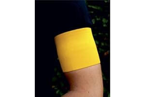 wDesigns Kapitänsbinde Armbinde Mediaband 9cm Premium Plus Klett Sicherheitsschlaufe