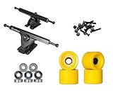Ejes BeXtreme 180mm, ruedas BeXtreme 70x51mm de dureza 80A y rodamientos Abec9