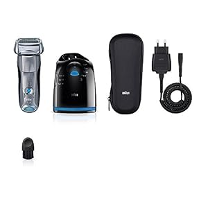 Braun Series 7 790cc-4 Men's Electric Foil Shaver with Clean and Charge Station Rechargeable and Cordless Razor - Image 5