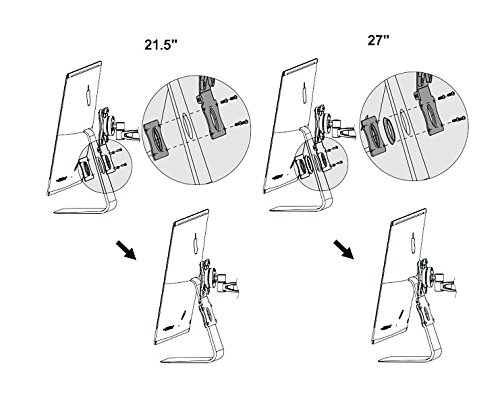 NewStar Adapterpl. 21,5″-27″iMac sil Max15kg FPMA-VESAMAC212 - 2