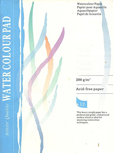 Aquarell Block A2 12 Blatt 300 g