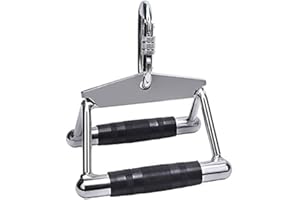 XYZDOUBLE Mango Paralelo/Barra de Dominadas/Una Mango/Tríceps/Bíceps/Agarres Poleas Gym para Culturismo Ent Renamiento de Fuerza Fitness Gimnasio Deporte Estaciones de Pesas