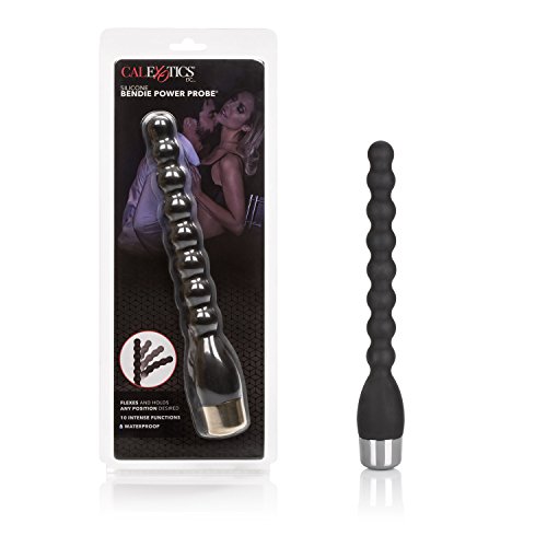SILICONE-BENDIE-POWER-PROBE-BLACK