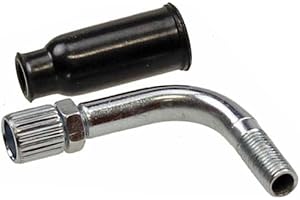 STREETPARTS24 Gaszug Führung 90° Rohrbogen passend für Dellorto PHVA Vergaser 12-17,5 mm – Universal passend für Piaggio, Vespa, Peugeot, MBK & mehr