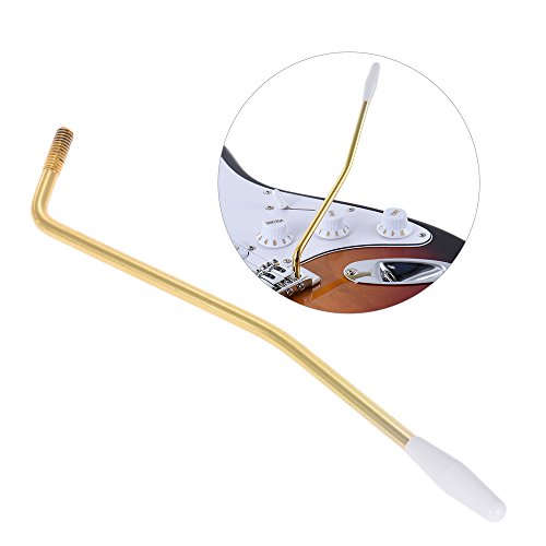 ammoon Single Tremolo Trem Vibrato Whammy Bar Arm Crank Lever 6mm Thread Diameter for Electric Guitar Tremolo System