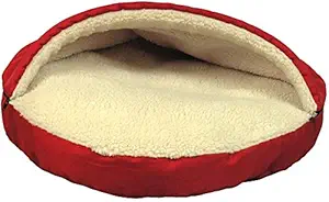 Emily Pets Cozy Cave Hooded Dog Bed Size:Large