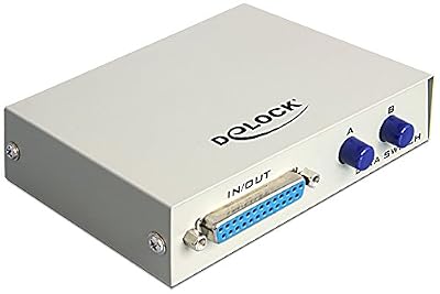 DeLOCK Switch 2 ports parallèle avec fiche sub-d à 25 broches manuel delock ® 87618