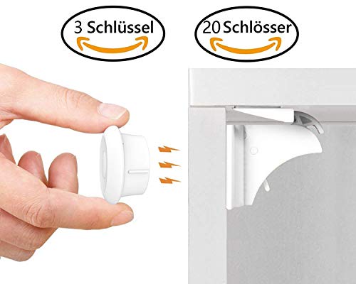Kindersicherheit magnetisches schrankschloss