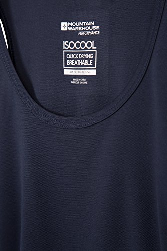 Mountain Warehouse Climate Damenweste Top Oberteil Funktionstop Base Layer mit Kompressionschicht atmungsaktiv Sport aktiv - 4