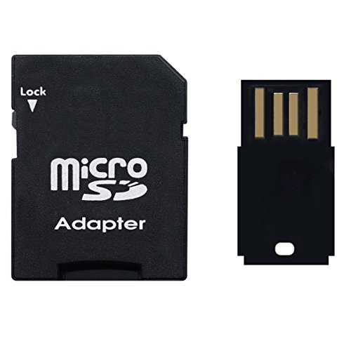 Philips micro SD Karte mSDHC 16 GB, Class 10 „3 in 1“ inklusive SD Adapter und USB Adapter - 3