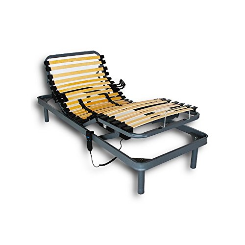 Ventadecolchones - Cama Articulada Reforzada Adaptator con Motor eléctrico Medida 90 x 180 cm