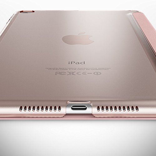 Apple iPad Mini 4 Hülle Smart-Case von NICA, Ultra-Slim Cover Dünne Tablet Schutzhülle, Kunst-leder Hardcase Multi-Ständer Tasche, Display-Schutz & Backcover Flip-Case Klapphülle Sleeve – Rose Gold - 8