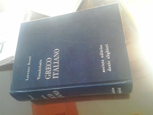 Vocabolario greco-italiano libro