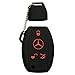 KMH Silicone Key Cover for Mercedes 3 Button Smart Key (Black with Red) RS.199.00