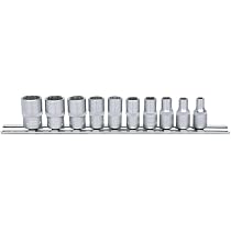 Stecknuss-Set Metrisch – 12-kant, 3/4" Antrieb, Für Schwere Arbeiten