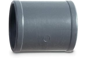 Anzapack 857742D - Manguito De Pvc Hembra-Hembra De 40 Mm.