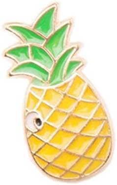 Pineapple Pin Badge