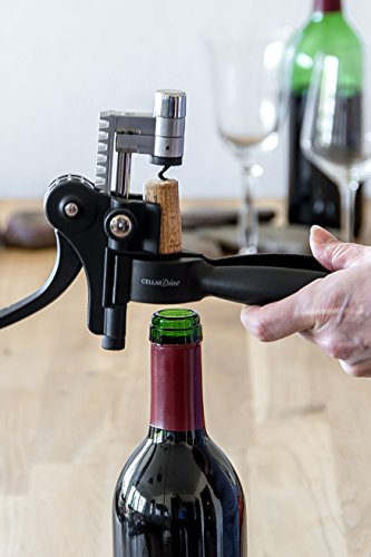 Cellardine Hebel Korkenzieher – Sommelier Flaschenöffner – Professioneller Bar Korkenzieher – Kapselheber - 3