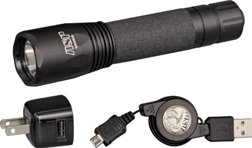 ASP Triad, táctica USB linterna, batería 18650 batería de iones de litio, brillante CREE XPG2 LED, 400 lúmenes