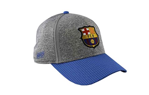 Gorra FC. Barcelona - Producto Oficial Licenciado - Grey - Talla Adulto ajustable