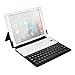 Produktbild Wokee Ultradünne Aluminium Wireless Bluetooth Illuminated Tastatur Keyboard Eingebaute Bluetooth-Tastatur für iPad 9.7 Zoll