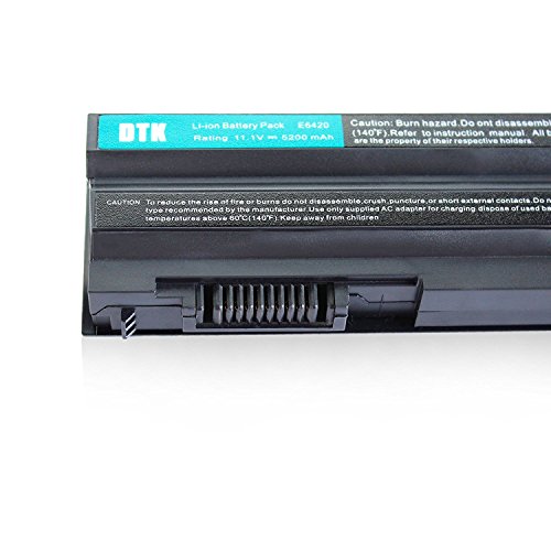 Dtk® Ultra Hochleistung Notebook Laptop Batterie Li-ion Akku für Dell E5420 E5430 E5530 E6420 E6430 E6520 E6530 Inspiron 4420 5420 5425 7420 7520 4720 5720 M421R M521R N4420 N4720 N5420 N5720 Vostro 3460 3560 [ 6-cell 11.1v 4400mah ] - 6
