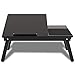 Produktbild LQQGXLPortabler Klapptisch Laptop-Tisch, Klapptisch aus massivem Holz, fauler Tisch, kleiner Schreibtisch