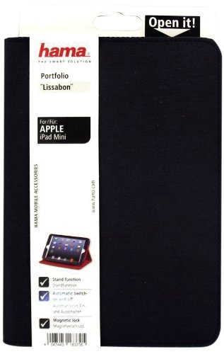 Preisvergleich Produktbild Hama Lissabon Klapphülle für iPad Mini, Blau / Rot
