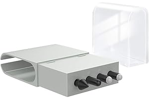 TiMOVO Surface Pen Tips, Pack of 4 Original Surface Nibs Replacement for Rubber Surface Stylus for Surface Pro 2017 Pen (Model 1776), Surface Pro 4 Pen, 2HB 2H H - Black